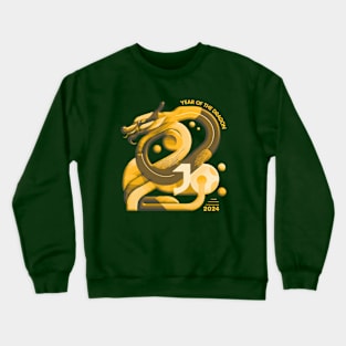 Golden Dragon 2024 - Year of the Dragon Crewneck Sweatshirt